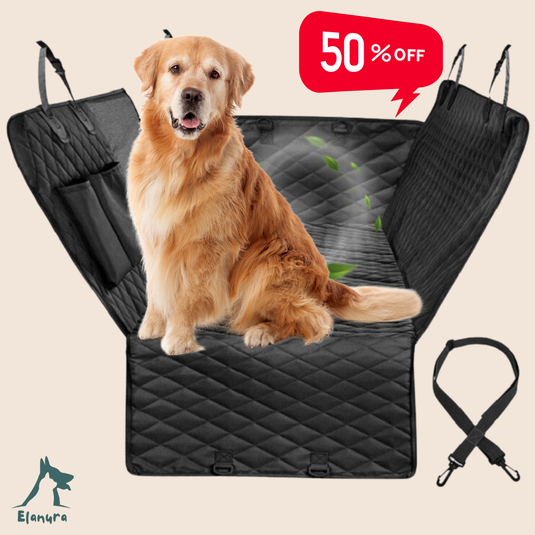 Anti-slip dog car seat cover
