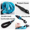 braided reflective dog leash